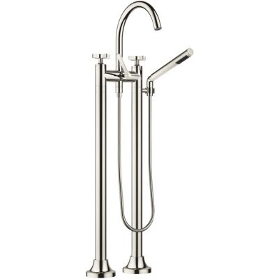 Miscelatore vasca Dornbracht VAIA - Installazione indipendente, maniglia a croce, proiezione 221 mm Miscelatore vasca Dornbracht VAIA - Installazione indipendente, maniglia a croce, proiezione 221 mm