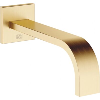 Miscelatore lavabo da parete Dornbracht Mem - Ottone spazzolato - Montaggio a parete Miscelatore lavabo da parete Dornbracht Mem - Ottone spazzolato - Montaggio a parete