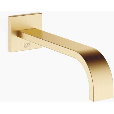 Dornbracht Mem caño de bañera para montaje en pared - latón cepillado Dornbracht Mem caño de bañera para montaje en pared - latón cepillado