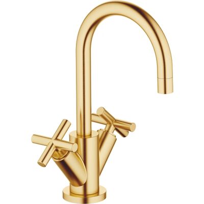 Dornbracht - Tara Miscelatore lavabo a un foro - Ottone spazzolato Dornbracht - Tara Miscelatore lavabo a un foro - Ottone spazzolato
