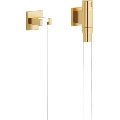 Dornbracht Performing WaterTube Kneipp Wandanschluss mit Ventil - Messing gebürstet Dornbracht Performing WaterTube Kneipp Wandanschluss mit Ventil - Messing gebürstet