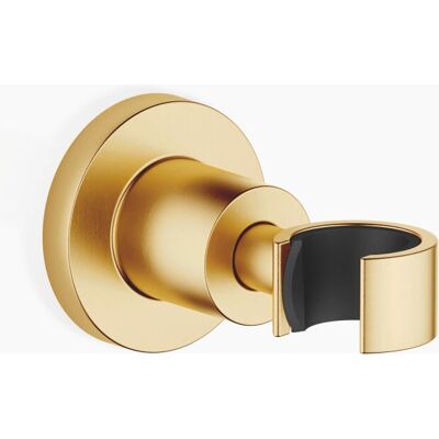 Dornbracht Modello 28050892-28 - Supporto doccia in ottone spazzolato con rosetta da 55 mm Dornbracht Modello 28050892-28 - Supporto doccia in ottone spazzolato con rosetta da 55 mm