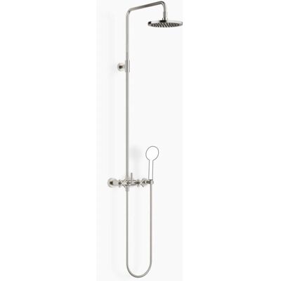 Dornbracht Tara Set doccia - Pioggia 420mm - Doppio miscelatore - Platino Opaco Dornbracht Tara Set doccia - Pioggia 420mm - Doppio miscelatore - Platino Opaco