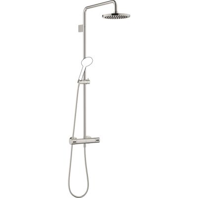Dornbracht Tubería de ducha - Termostato, proyección 450 mm, cabezal de lluvia Dornbracht Tubería de ducha - Termostato, proyección 450 mm, cabezal de lluvia