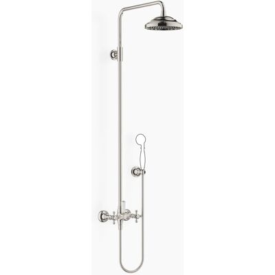 Dornbracht Madison Tubería de Ducha - Ducha de Lluvia Fija 420mm - Platino Dornbracht Madison Tubería de Ducha - Ducha de Lluvia Fija 420mm - Platino