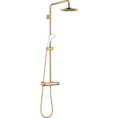 Dornbracht Modelo 34459979 Showerpipe - Latón cepillado, Ducha lluvia Dornbracht Modelo 34459979 Showerpipe - Latón cepillado, Ducha lluvia
