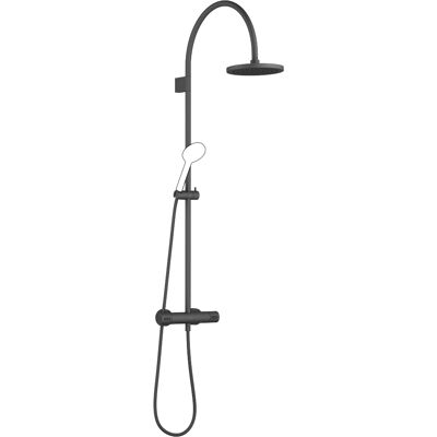 Dornbracht Showerpipe mit Thermostat - Schwarz Matt - Duschstange mit Thermostat Dornbracht Showerpipe mit Thermostat - Schwarz Matt - Duschstange mit Thermostat