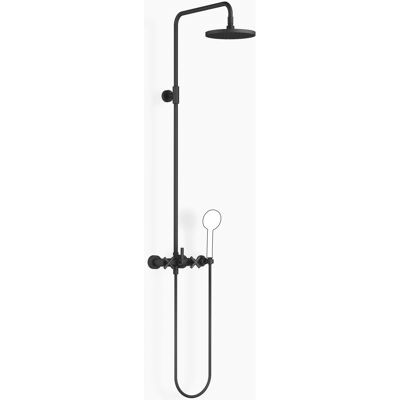 Tara Showerpipe di Dornbracht - Nero Opaco - Proiezione 420mm - Tipo di Doccia Tara Showerpipe di Dornbracht - Nero Opaco - Proiezione 420mm - Tipo di Doccia