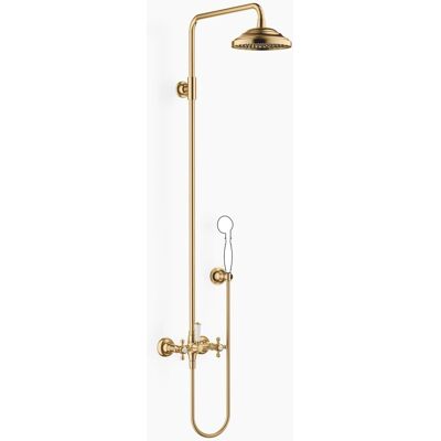 Dornbracht Madison Set de Ducha - Proyección 420mm - Latón Cepillado - Sistema de Ducha Dornbracht Madison Set de Ducha - Proyección 420mm - Latón Cepillado - Sistema de Ducha