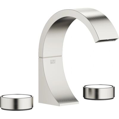 Mezclador de lavabo Dornbracht CYO - 3 agujeros, proyección 133 mm, platino mate Mezclador de lavabo Dornbracht CYO - 3 agujeros, proyección 133 mm, platino mate