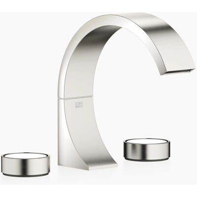 Dornbracht Marca CYO Miscelatore lavabo a tre fori - Platino spazzolato Dornbracht Marca CYO Miscelatore lavabo a tre fori - Platino spazzolato