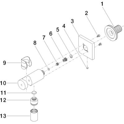 Dornbracht - 28490970-93 - Wandanschlussbogen Dornbracht - 28490970-93 - Wandanschlussbogen