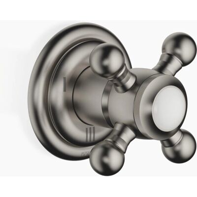 Dornbracht Madison - Desviador de tres vías para pared - Platino oscuro Dornbracht Madison - Desviador de tres vías para pared - Platino oscuro