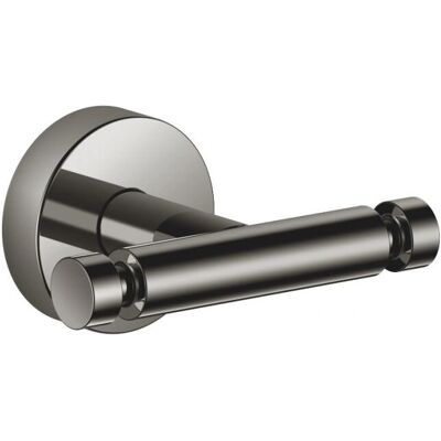 Dornbracht Modell 83256979-19 Dark Chrome Haken - 2-teilig, Breite 80mm, Rosette 40mm Dornbracht Modell 83256979-19 Dark Chrome Haken - 2-teilig, Breite 80mm, Rosette 40mm