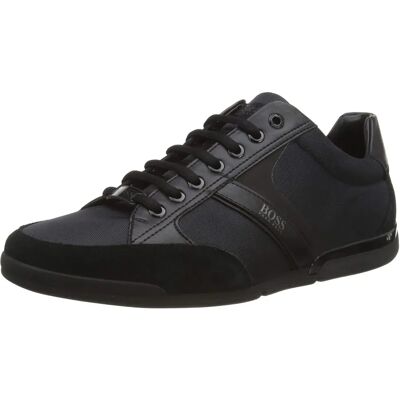 Hugo Boss Saturn Lowp Mx Baskets Noires - Trainer - Publicité Hugo Boss Saturn Lowp Mx Baskets Noires - Trainer - Publicité