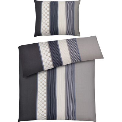 JOOP! Szatén Ágynemű "Cornflower Stripes" Deep Coal - Szatén Ágynemű JOOP! Szatén Ágynemű "Cornflower Stripes" Deep Coal - Szatén Ágynemű