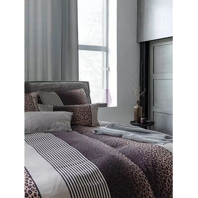 JOOP! Satin Linge de Lit Leo 70x90cm / 140x220cm Stone Grau - Ensemble de Literie - Publicité JOOP! Satin Linge de Lit Leo 70x90cm / 140x220cm Stone Grau - Ensemble de Literie - Publicité
