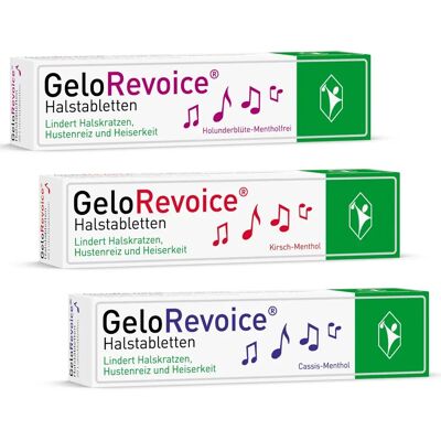 G. Pohl-Boskamp GmbH & Co. KG Gelorevoice Halstabletten Cassis-Menthol Lut.-Tab. 20 St G. Pohl-Boskamp GmbH & Co. KG Gelorevoice Halstabletten Cassis-Menthol Lut.-Tab. 20 St