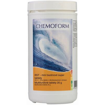 Chemoform Chemoform Pool Super Tablete - Clor, Flockulant, Algicid - 1kg Chemoform Chemoform Pool Super Tablete - Clor, Flockulant, Algicid - 1kg