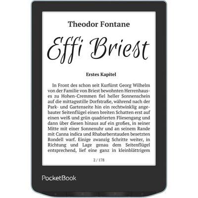 PocketBook Verse 8 GB Wi-Fi Azul Claro - Leitor de e-books PocketBook Verse 8 GB Wi-Fi Azul Claro - Leitor de e-books