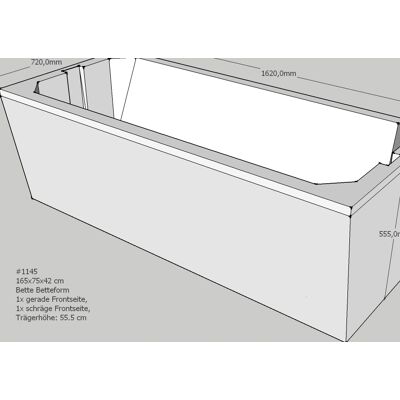 Bette SW12049 Support - Support pour baignoire Bette Form/Safe - Publicité Bette SW12049 Support - Support pour baignoire Bette Form/Safe - Publicité