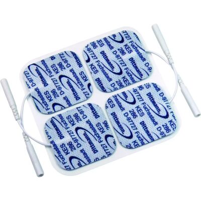 Dittmann Health TENS Électrodes, 8 pcs blanc noir - Électrodes de TENS Dittmann Health TENS Électrodes, 8 pcs blanc noir - Électrodes de TENS