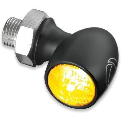 Clignotant LED Bullet Atto Kellermann - Noir - Compact, Haute Puissance, ECE - Publicité Clignotant LED Bullet Atto Kellermann - Noir - Compact, Haute Puissance, ECE - Publicité