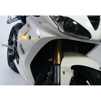 Kellermann Micro 1000 Extreme LED Richtingaanwijzer Chroom - Richtingaanwijzer Kellermann Micro 1000 Extreme LED Richtingaanwijzer Chroom - Richtingaanwijzer