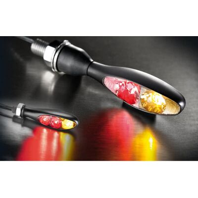 Kellermann Micro S DF Dark - Unité de feu de frein et signal - Publicité Kellermann Micro S DF Dark - Unité de feu de frein et signal - Publicité
