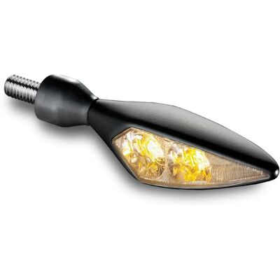 Kellermann Micro Rhombus Richtingaanwijzer - Zwart - Signaallicht Kellermann Micro Rhombus Richtingaanwijzer - Zwart - Signaallicht