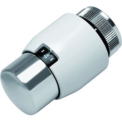 Honeywell White Chrome Thermostatic Radiator Valve T4021 Honeywell White Chrome Thermostatic Radiator Valve T4021