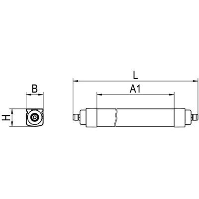 RIDI Leuchten LED-Feuchtraumleuchte - 4000K, DALI, 1200mm - Leuchte RIDI Leuchten LED-Feuchtraumleuchte - 4000K, DALI, 1200mm - Leuchte