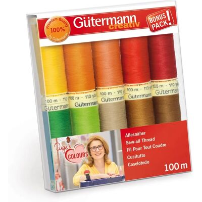 Gutermann 734.008-1 Ensemble de Fils Sew-All - Ensemble de Fils - Publicité Gutermann 734.008-1 Ensemble de Fils Sew-All - Ensemble de Fils - Publicité