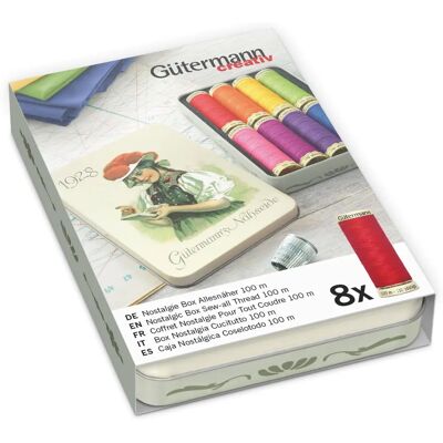 Gütermann Gutermann Nostalgic '1928' Thread Set - Bright Colors Gütermann Gutermann Nostalgic '1928' Thread Set - Bright Colors