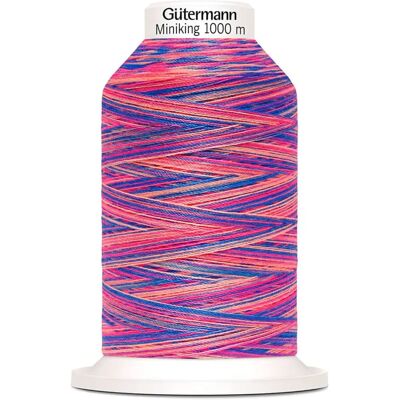 Gutermann Multicolour Miniking Overlockfaden - 1000m - overlockfaden Gutermann Multicolour Miniking Overlockfaden - 1000m - overlockfaden
