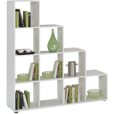 Divisor de ambientes Mega Blanco de FMD - Almacenamiento y Decoración Divisor de ambientes Mega Blanco de FMD - Almacenamiento y Decoración