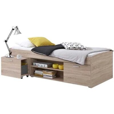 Ensemble de lit Carlo 90x200 avec rangement - Mobilier chambre enfant - Publicité Ensemble de lit Carlo 90x200 avec rangement - Mobilier chambre enfant - Publicité
