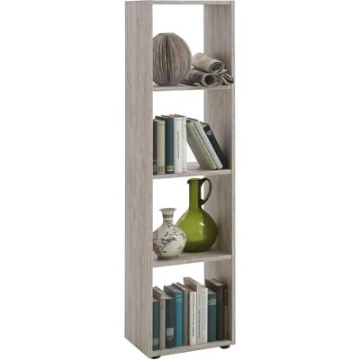 FMD Stehregal - Mega 4 - Vielseitiges 4-Fach Regal - Zuhause/Büro FMD Stehregal - Mega 4 - Vielseitiges 4-Fach Regal - Zuhause/Büro