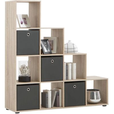 FMD Mega 2 Raumteilerregal - Modern, 10 Fächer, Made in Germany FMD Mega 2 Raumteilerregal - Modern, 10 Fächer, Made in Germany