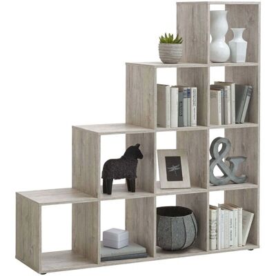 FMD Mega 2 Raumteilerregal - Modern, 10 Fächer FMD Mega 2 Raumteilerregal - Modern, 10 Fächer