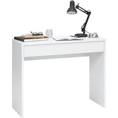 Bureau Checker FMD - Blanc - Moderne, Spacieux, Durable - Publicité Bureau Checker FMD - Blanc - Moderne, Spacieux, Durable - Publicité
