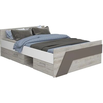FMD Nona Stauraumbett - 140x200cm - Beige FMD Nona Stauraumbett - 140x200cm - Beige