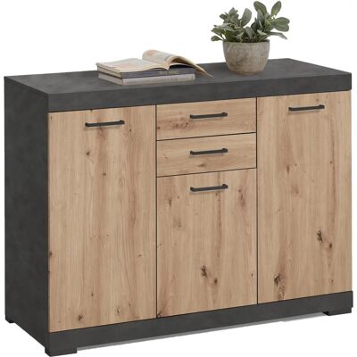 FMD Bristol 3 XL Sideboard - Sideboard - Publicité FMD Bristol 3 XL Sideboard - Sideboard - Publicité