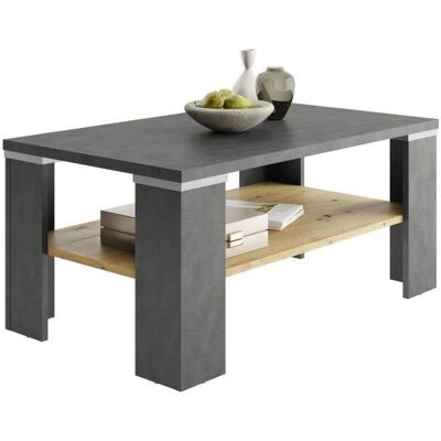 Table basse FMD Matera / Chêne artisanal - 100x46x60cm - Allemagne - Publicité Table basse FMD Matera / Chêne artisanal - 100x46x60cm - Allemagne - Publicité