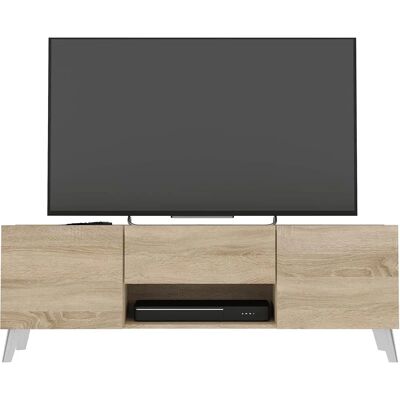 FMD Brighton TV-Board - 140x46.5x33cm - Braun - TV-Board FMD Brighton TV-Board - 140x46.5x33cm - Braun - TV-Board