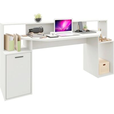 FMD Zocker 3 Weiß Schreibtisch - Schreibtisch FMD Zocker 3 Weiß Schreibtisch - Schreibtisch