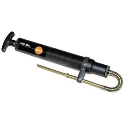 Pompe à fumée manuelle Testo - Outil de mesure de fumée pour brûleurs à huile Pompe à fumée manuelle Testo - Outil de mesure de fumée pour brûleurs à huile