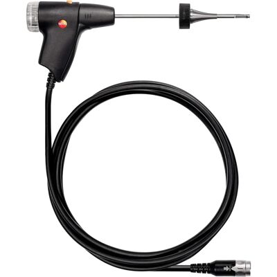 Sonde de gaz Testo - Thermocouple NiCr-Ni - Tuyau 2,2m - TÜV Certifié Sonde de gaz Testo - Thermocouple NiCr-Ni - Tuyau 2,2m - TÜV Certifié