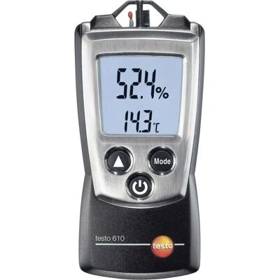 Testo 610 Hygrometer - Kompakt, Pontos, Háttérvilágítás Testo 610 Hygrometer - Kompakt, Pontos, Háttérvilágítás