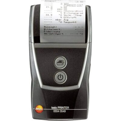 Testo 0554 0549 - Fehér - Nyomtató Testo 0554 0549 - Fehér - Nyomtató